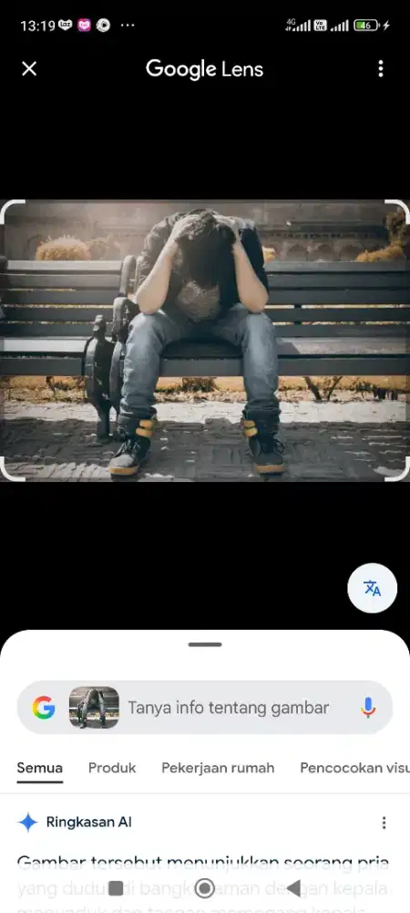 Mencari pekerjaan apa saja