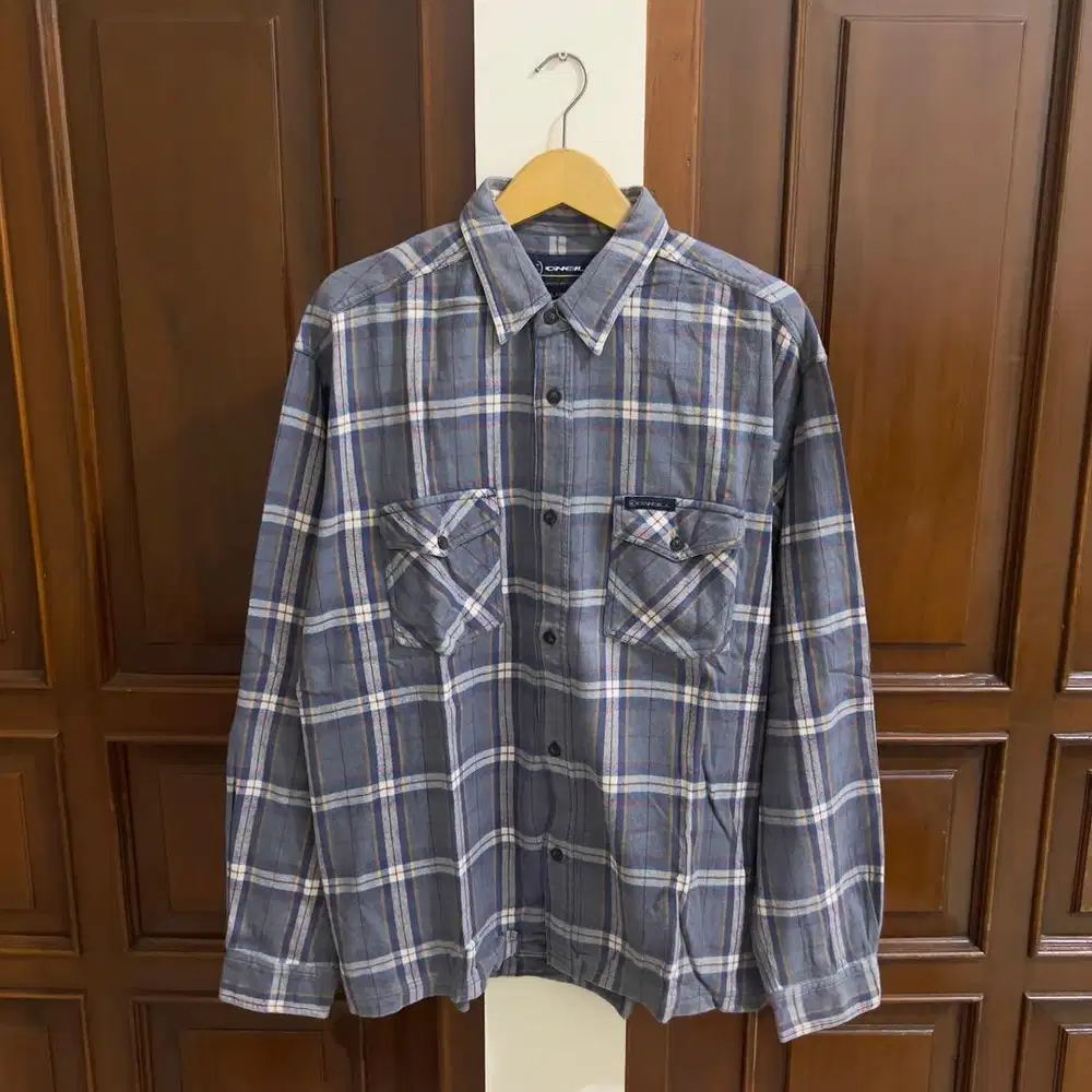Kemeja Oversize Flannel