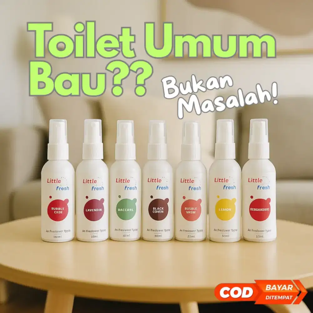Little Fresh Pewangi Spray Semprotan Toilet Anti Bau Kloset