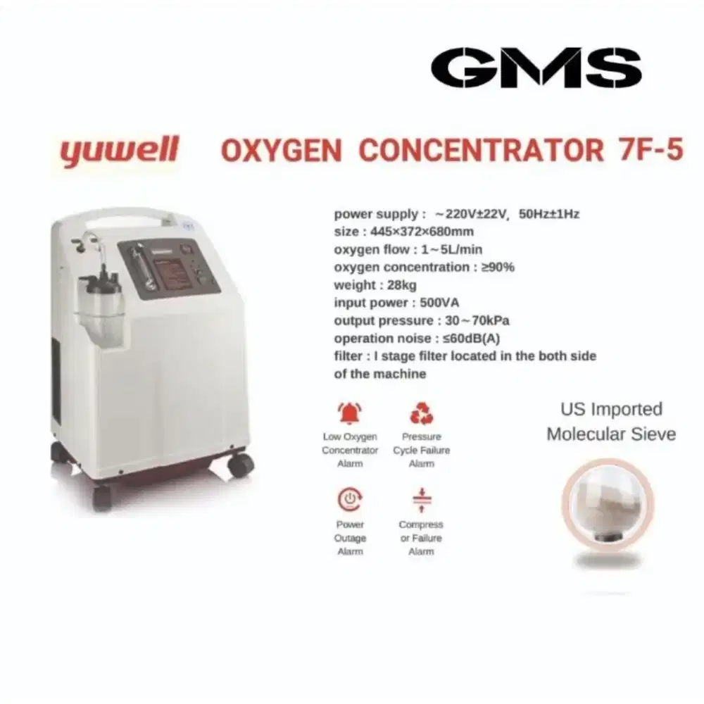Yuwell 7F-5 Oxygen Concentrator