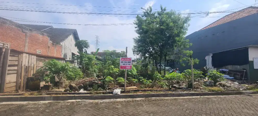 Dijual Tanah Sisa 1 Sukun,BakalanKrajan,Pelabuhan,Kamal,Priok,Ketapang