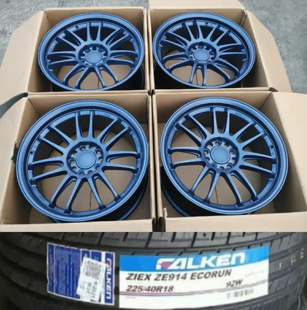 PAKET VELG & BAN BARU Rp. 9,2 jt net (sisa 1 set)