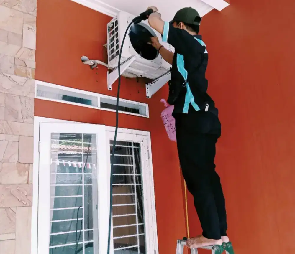 SERVICE AC , CLEANING AC