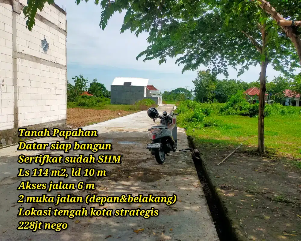 Tanah Papahan Tengah Kota Karanganyar