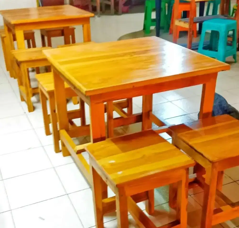 meja kursi warkop cafe resto
