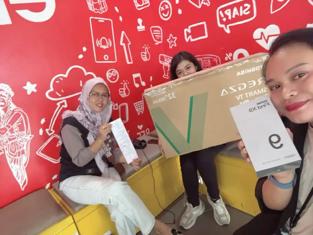 Oppo Find X9 Series Tebus Murah Smart TV 32inch Stock Terbatas