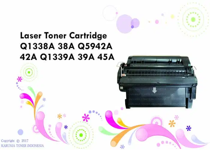 Laser Toner Catridge Q1338A 38A Q5942A 42A Q1339A 39A Q5945A 45A