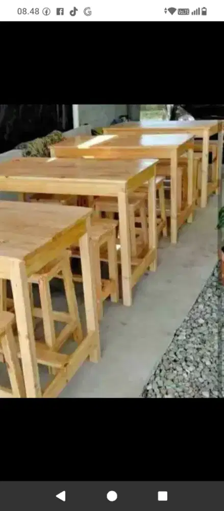 meja makan serba bisa UK 100x50x75