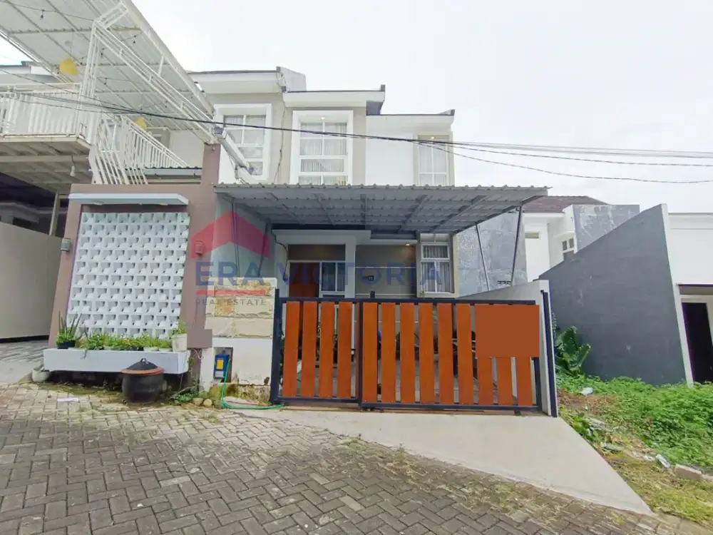 Rumah Siap Huni Dekat Kampus UB & Sudimoro, Lingkungan Tenang One Gate System