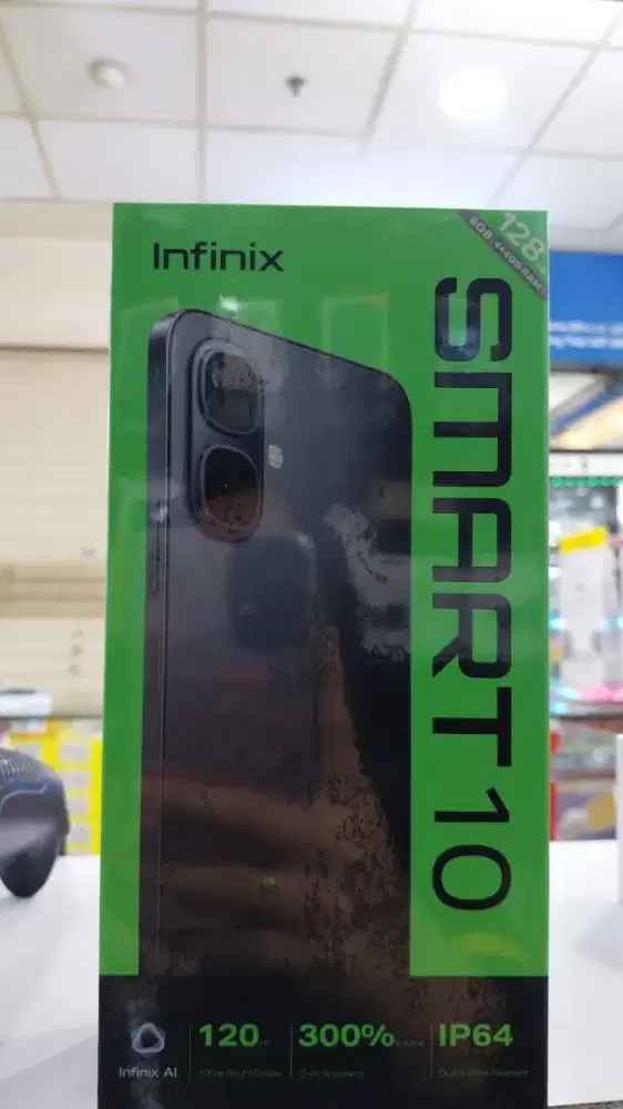 Handphone infinix smart 10 ram 4+4/128