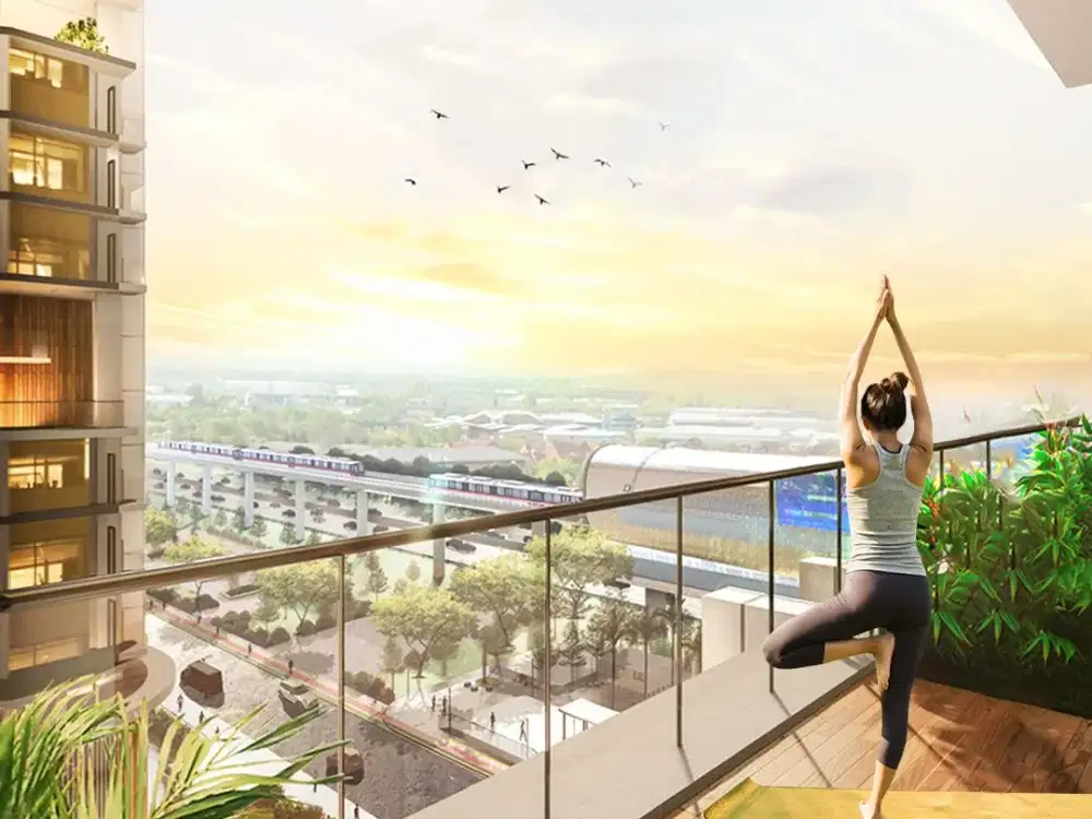 Apartemen DP 0% Dekat Stasiun LRT Jabodebek