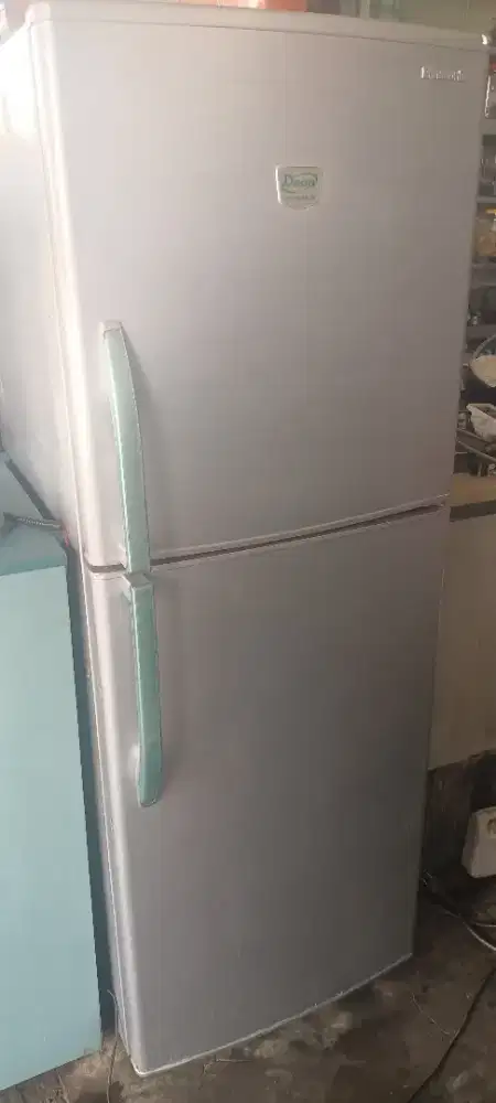 Jual kulkas panasonic jumbo 2 pintu normal dan garansi satu bulan