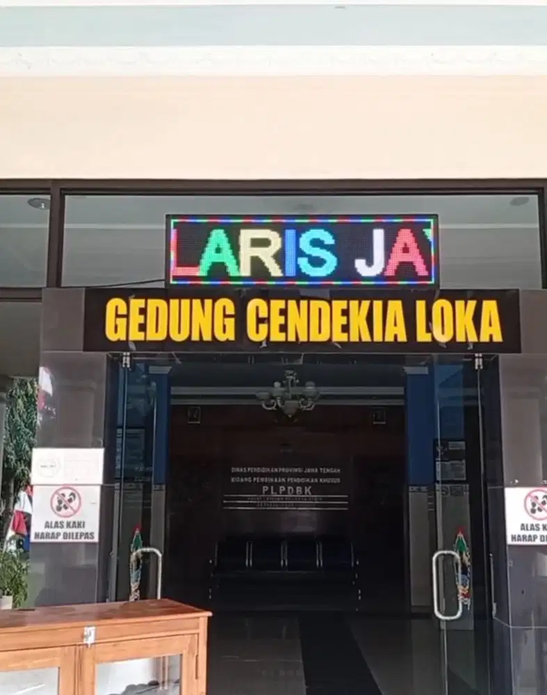 Running Text 500rb an Baru