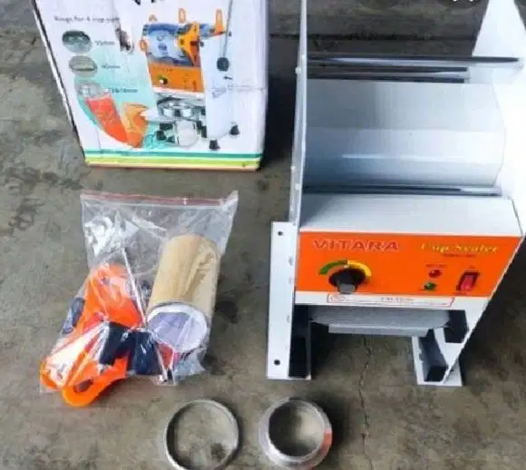 Mesin Cup Sealer Merek Vitara kapasitas 22 OZ