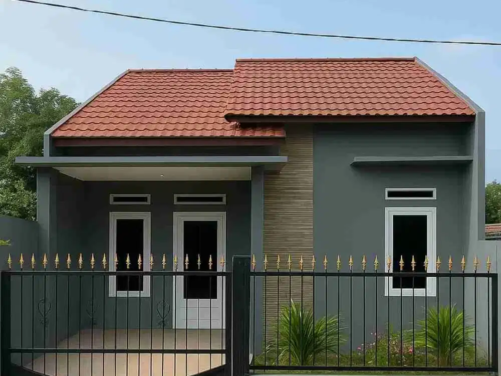 Dijual Rumah Indent Double Dinding, Akses 5 Menit ke Stasiun Daru