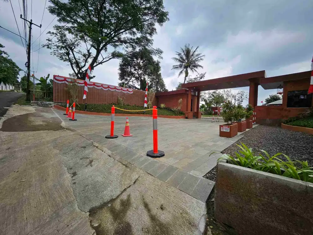 dijual tanah kavling premium dekat jl raya puncak