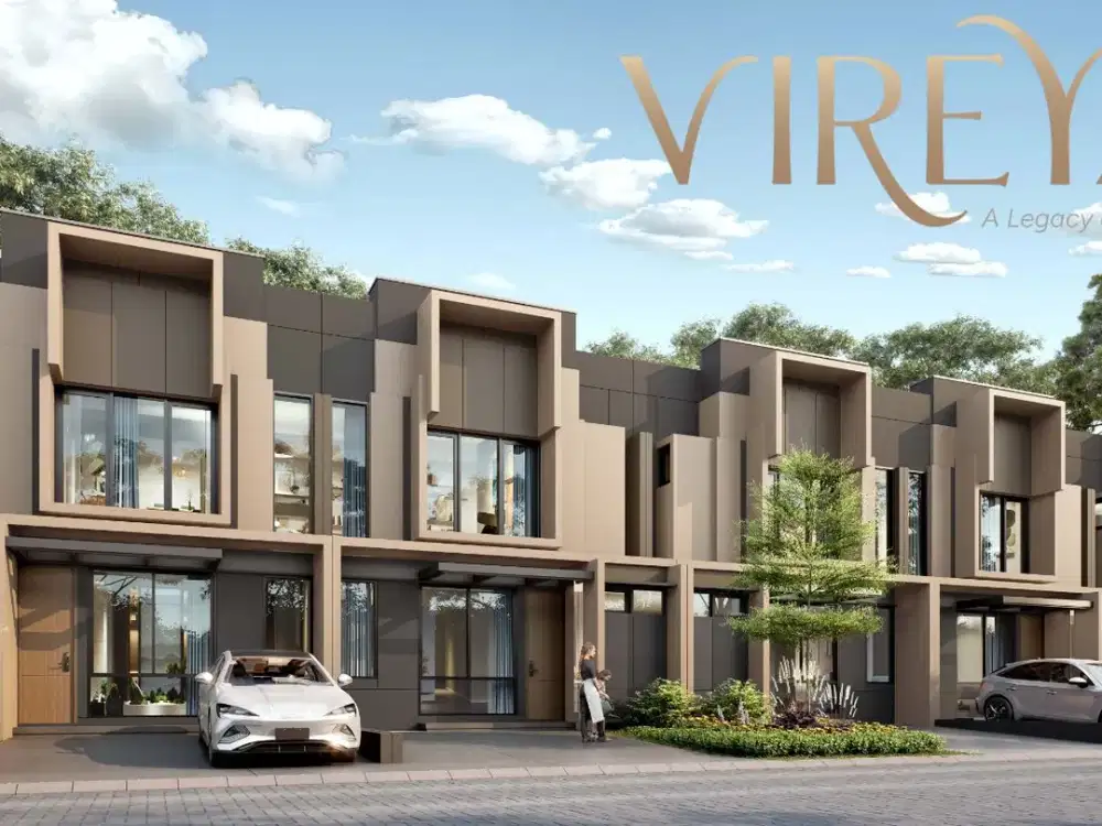 Dijual Hunian Modern 2 Lantai Terbaru Vireya, Cluster Lynelle di BSD City, Tangerang