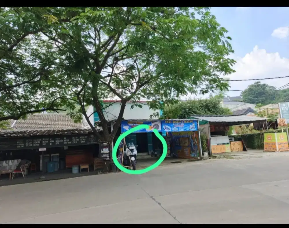 Disewakan Ruko Pinggir jalan utama Villa Pamulang