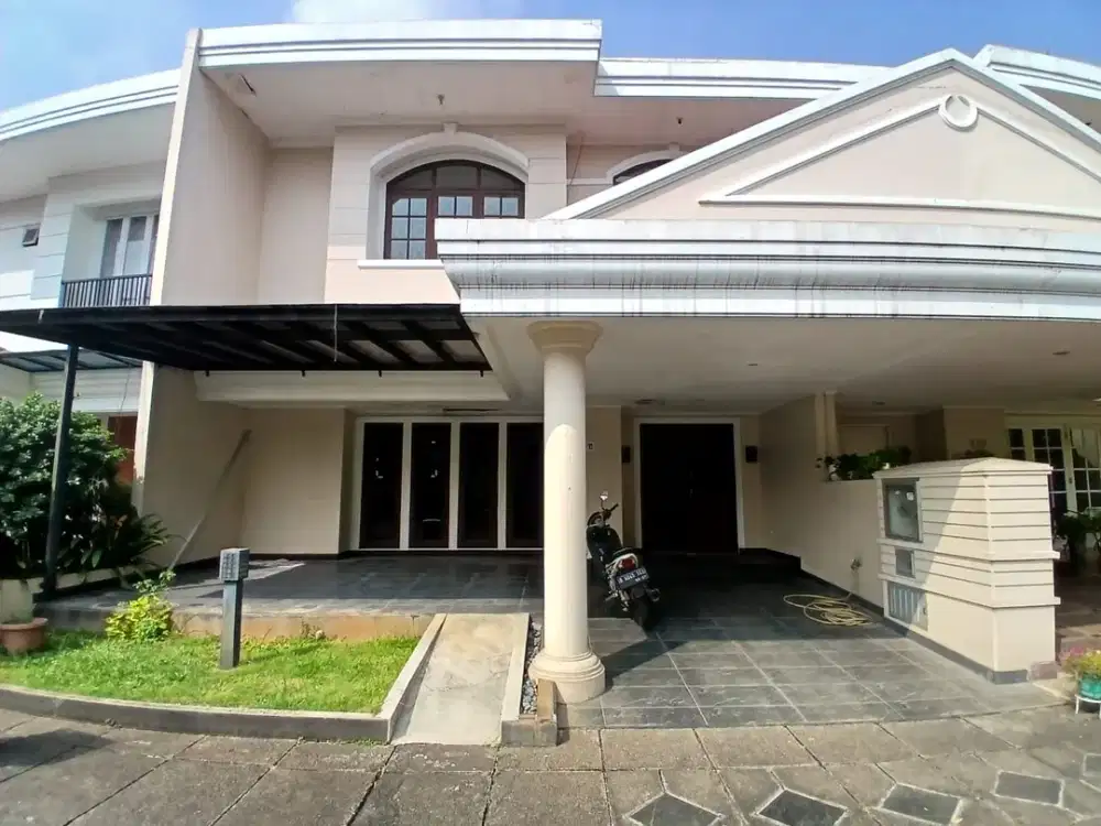 Dijual rumah dalam cluster 4 KT di Graha Hijau Ciputat dengan banyak Fasilitas