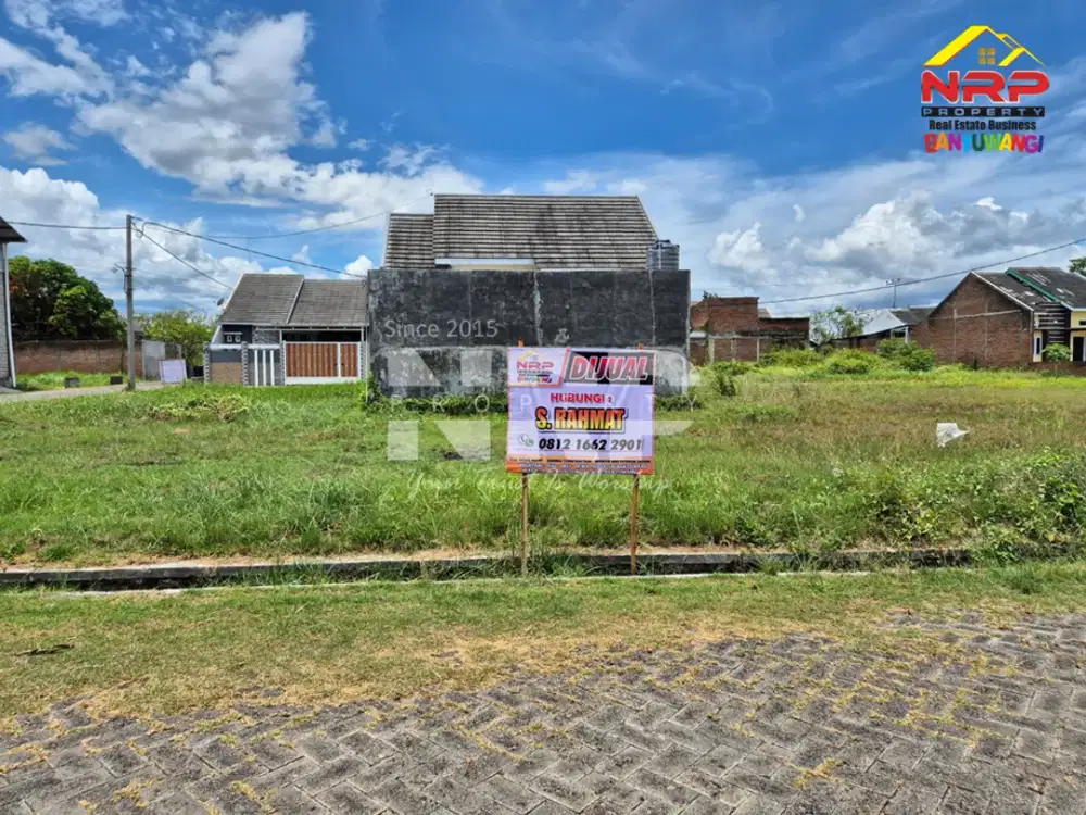 Dijual tanah di Perumahan Karangrejo, lokasi strategis dekat Pulau Santen.