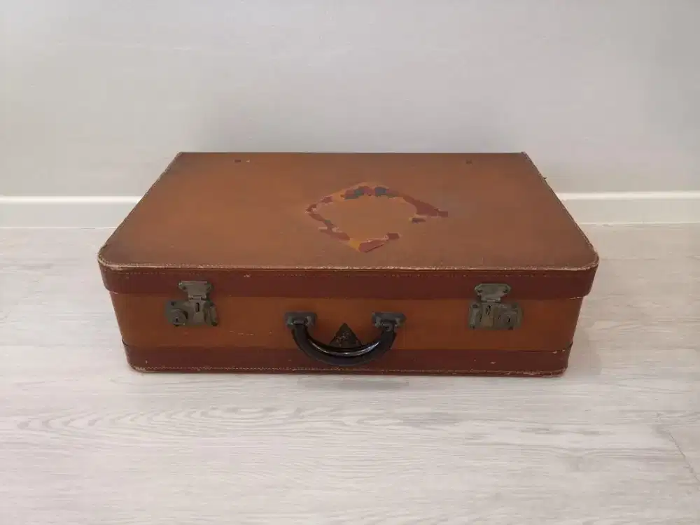 Suitcase Antik Luggage Retro Kotak Box Koper Vintage
