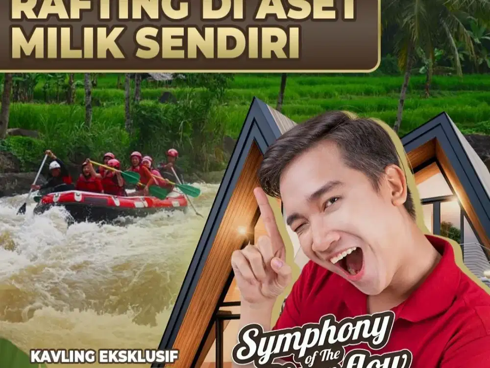 Seru nya Rafting di Aset Milik Sendiri