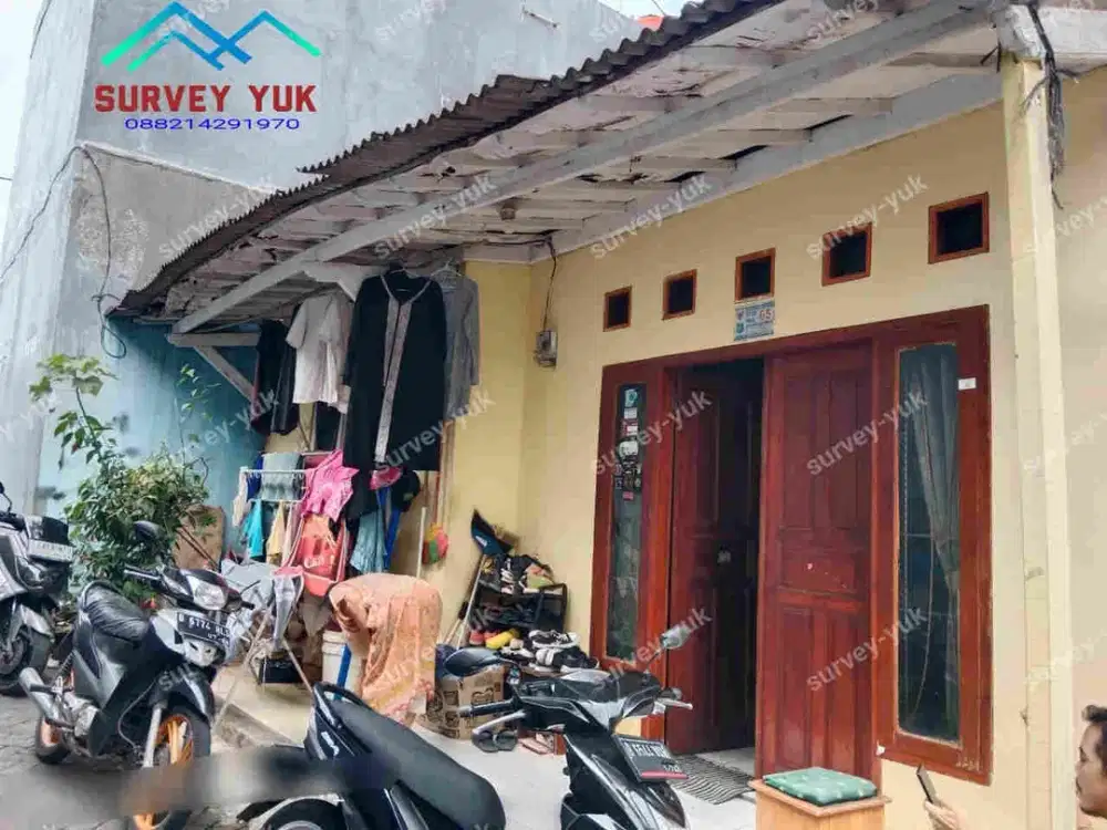 Rumah 45 m2  2Kt 1 Km akses mobil BU jual cepat