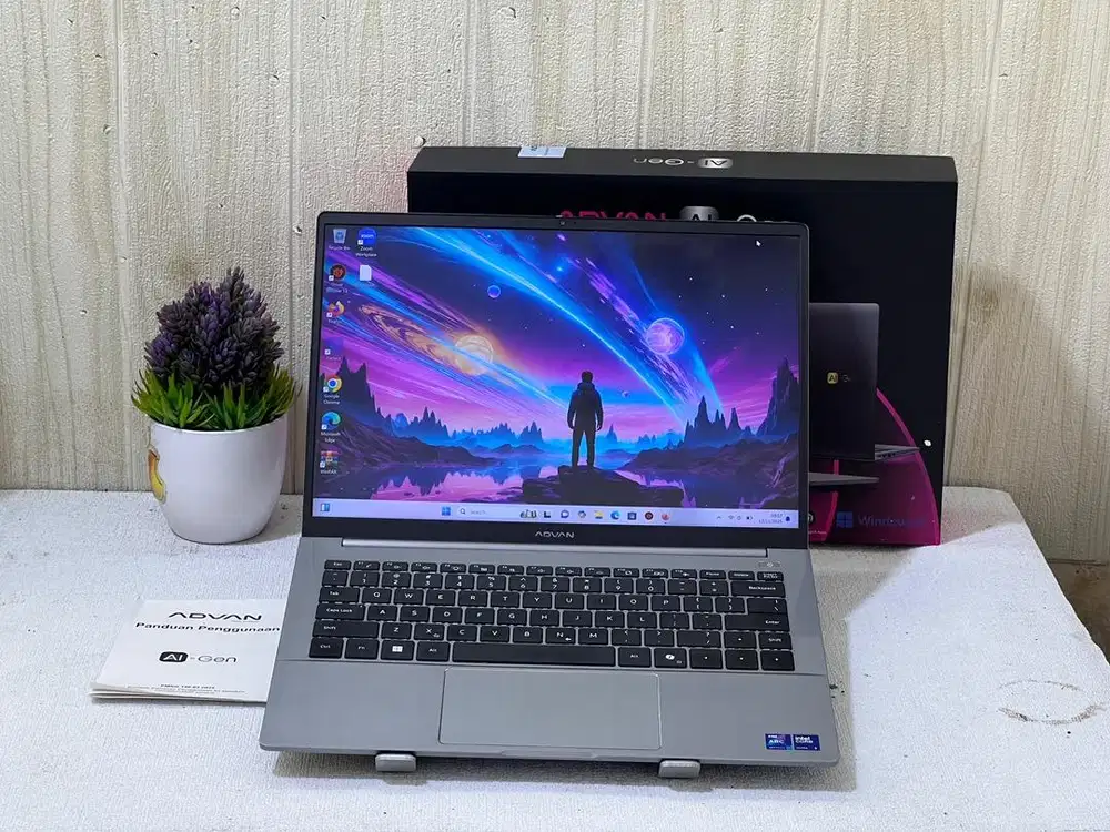 Advan Ai Gen Ultra 5-125H RAM 16 SSD 512 intel ARC Graphics Mulus Full
