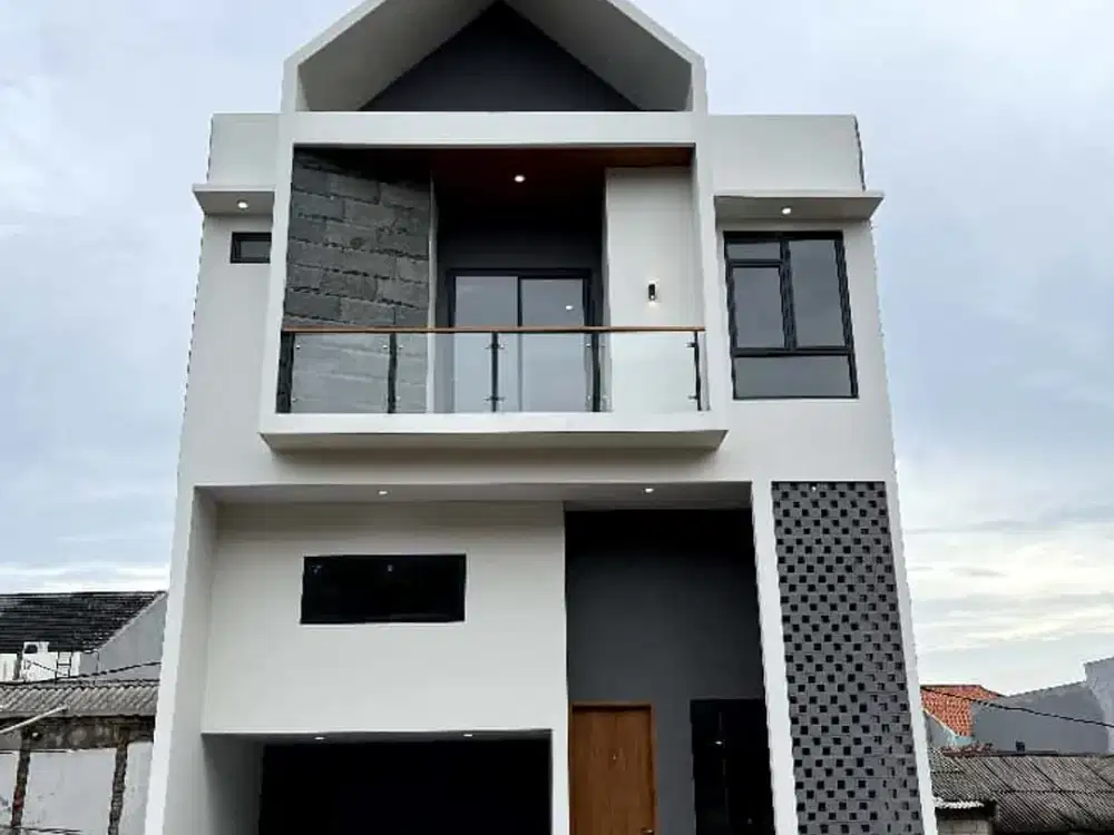 Dijual Rumah Scandinavian 1M-an Lokasi Strategis Jagakarsa dekat tol
