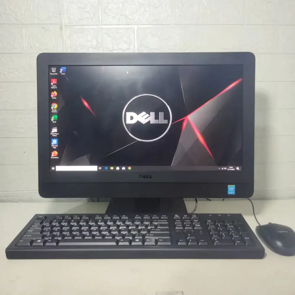 Ready PC AIO Dell Optiplex 3030 
Core i3 Gen4 RAM 8 SSD 128 Layar 20in