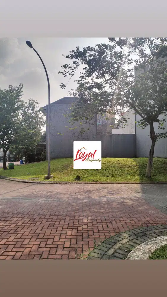 Dijual Cepat Kavling Hoek di Kireina Park BSD CITY