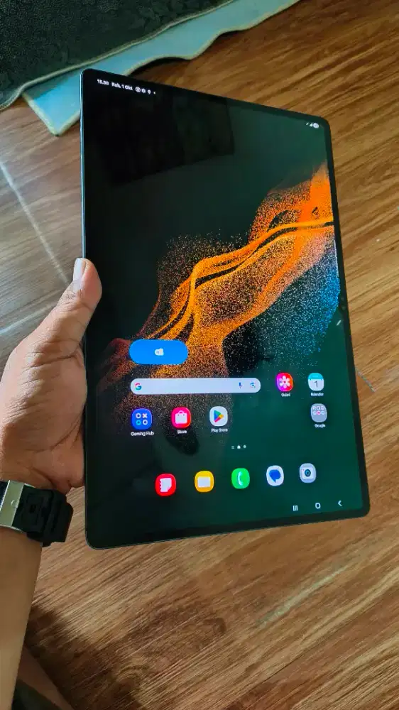 Samsung Tab S8 Ultra 5g 12/256 wificell sein, unit only bisa tt hp