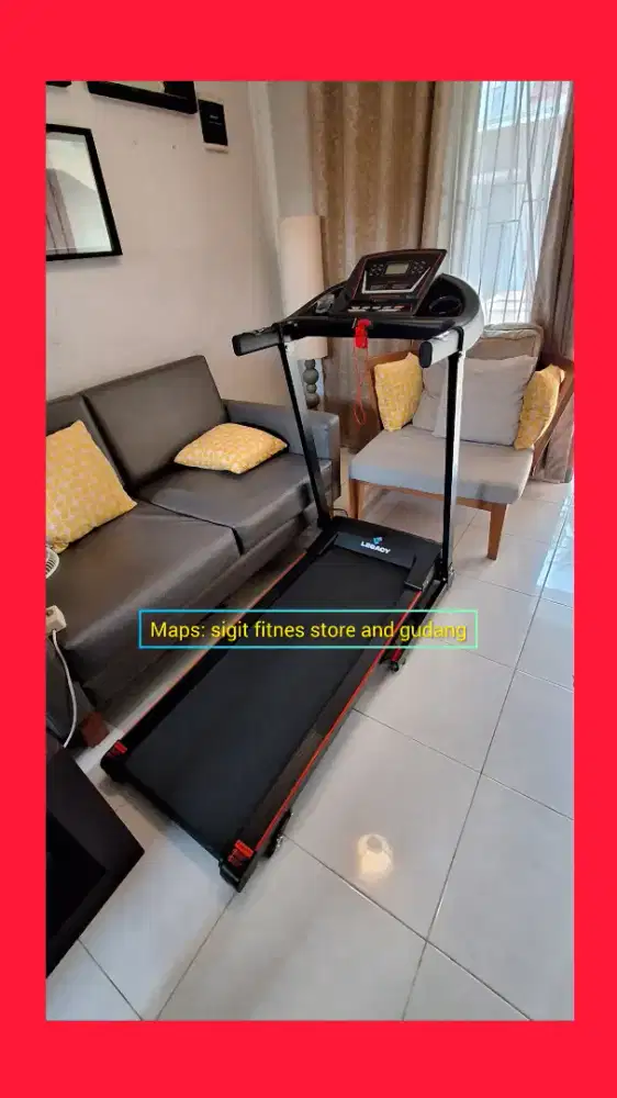 Treadmill elektrik legacy mecca murah saja alat olahraga lari