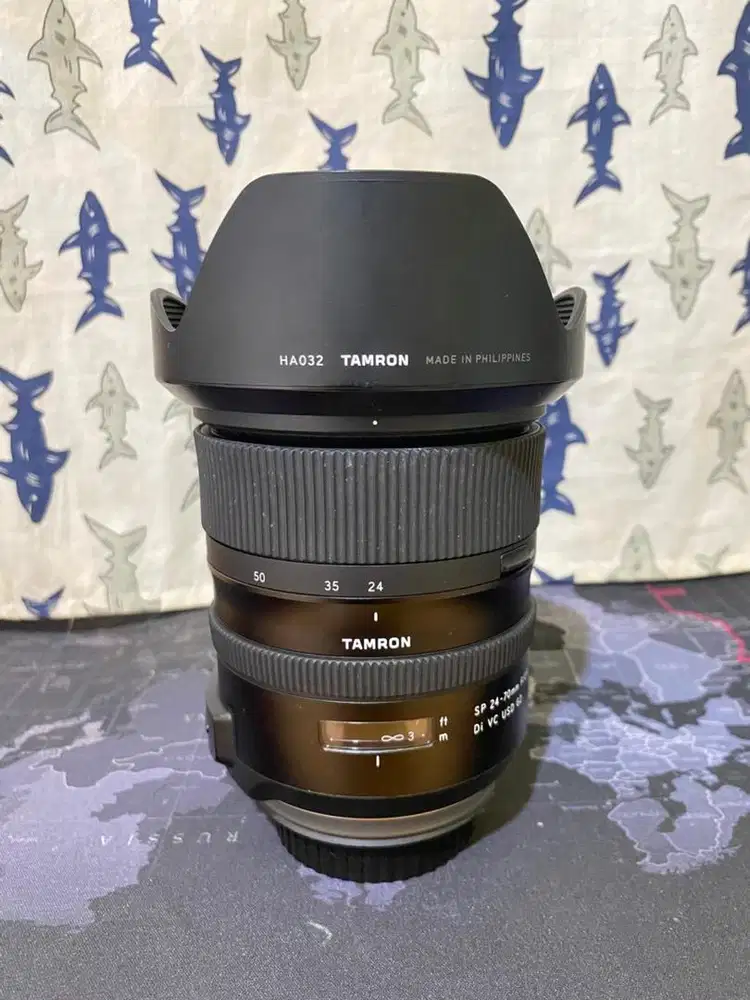 Lensa tamron 24-70 2.8 G2 for canon