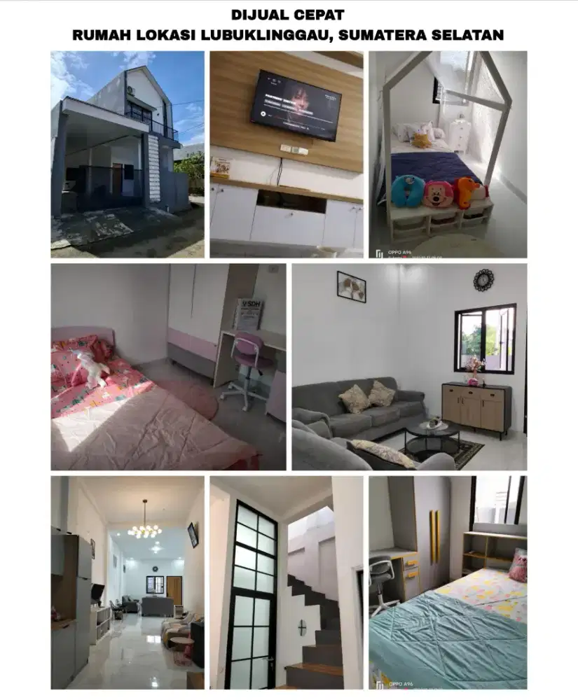 DIJUAL CEPAT RUMAH TENGAH KOTA LUBUKLINGGAU
