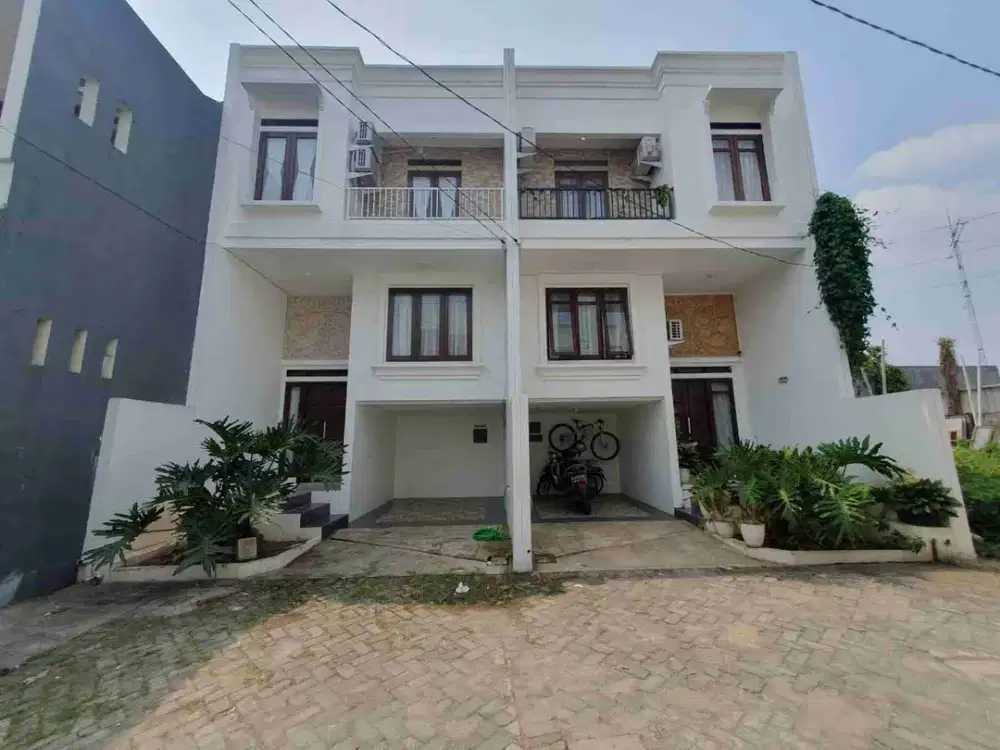 Jual Cepat Rumah Townhouse Dekat Sekolah Al Jabr Islamic School Owner Sudah Pindah