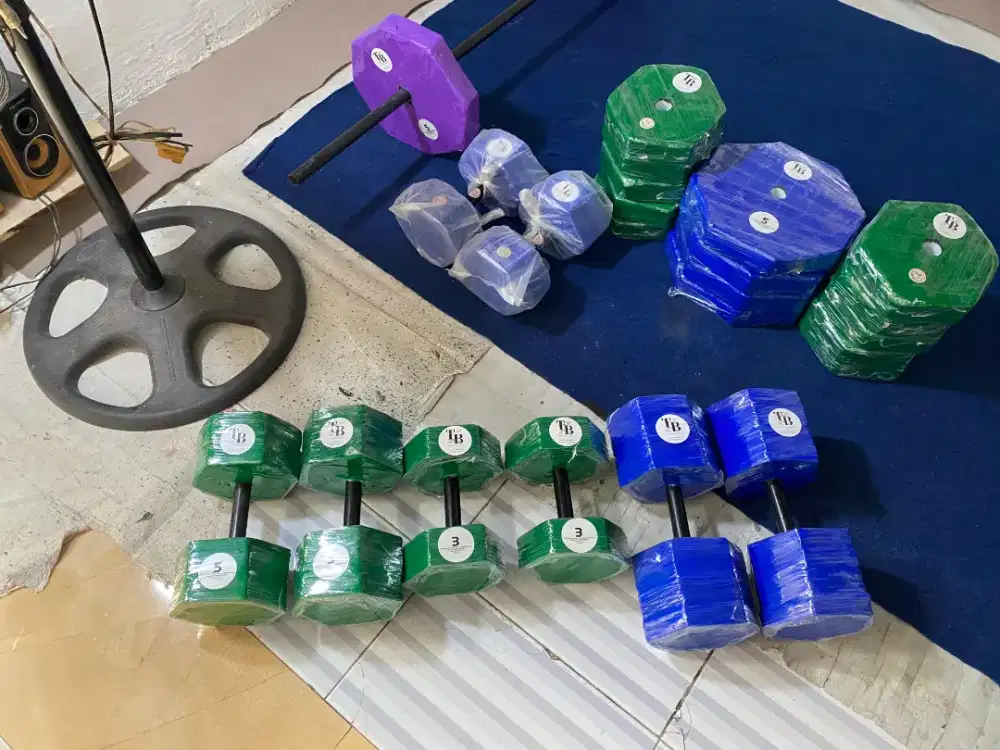 BISA COD! Dumbbel Dan Barbel Berkualitas Termurah