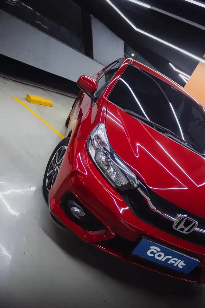 Odo 39rb KM Honda Brio E Cvt 2023 Rallye Red NIK 2023