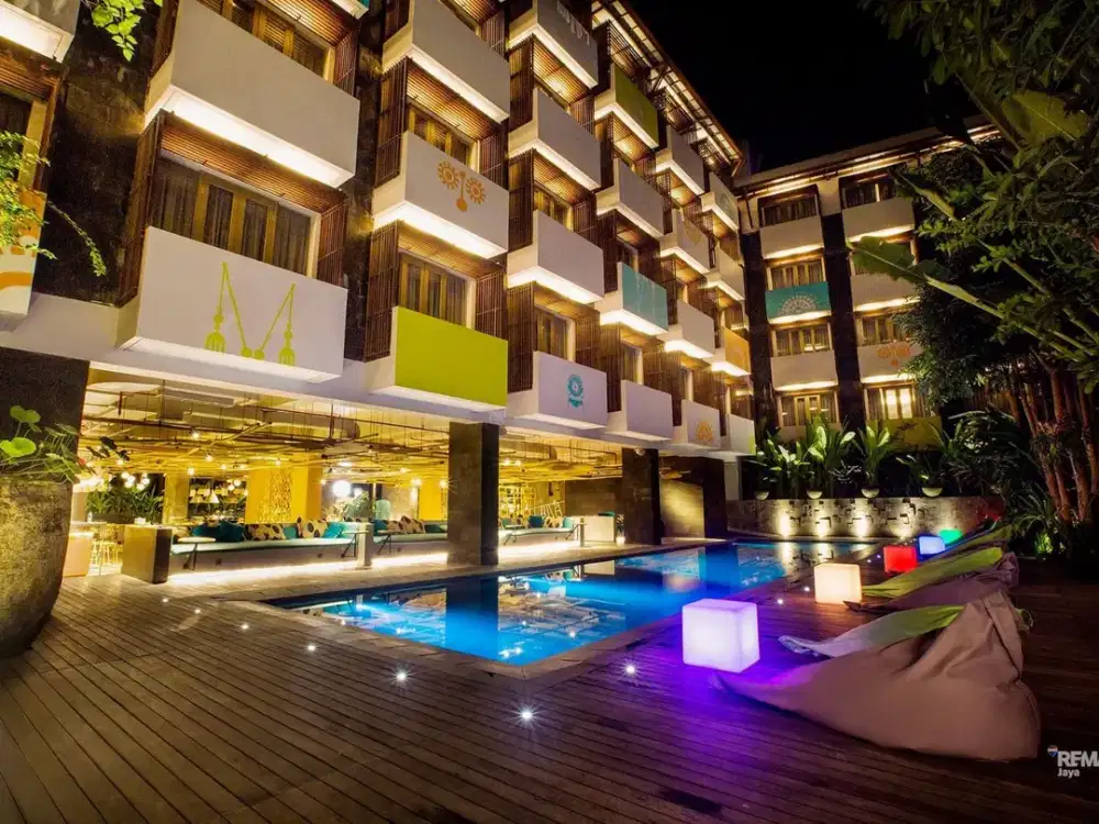 Hotel art-oriented in seminyak for sale.