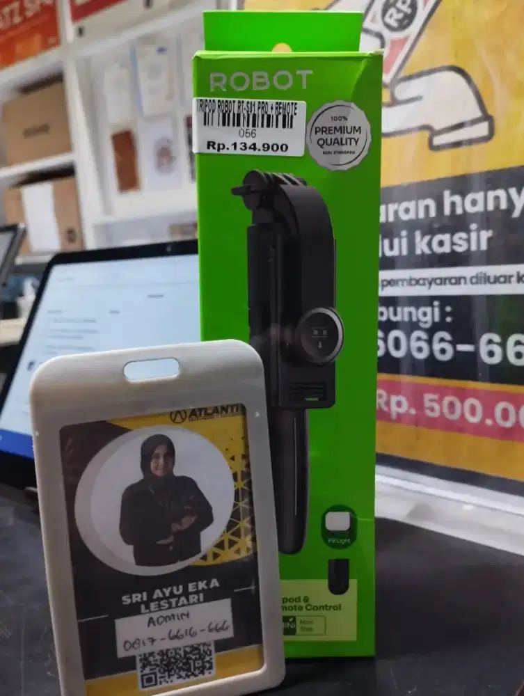 TRIPOD ROBOT RT-S01 PROT REMOTE ATLANTIS DAHSYAT