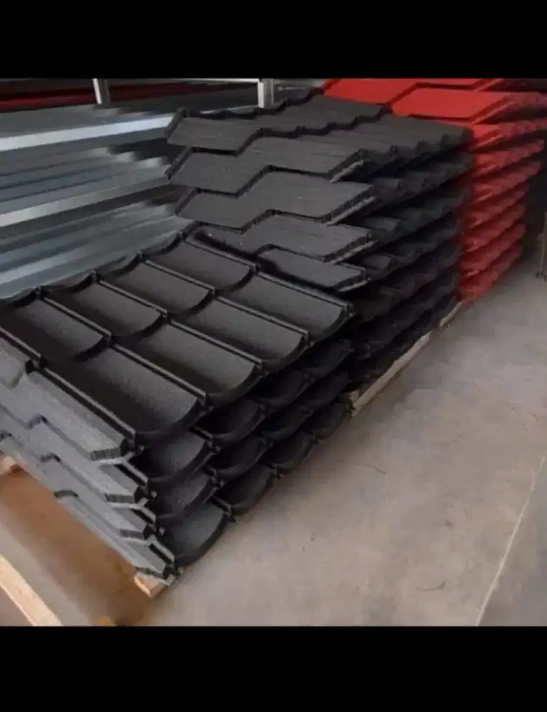 Genteng metal pasir merk sakura roof harga pabrik