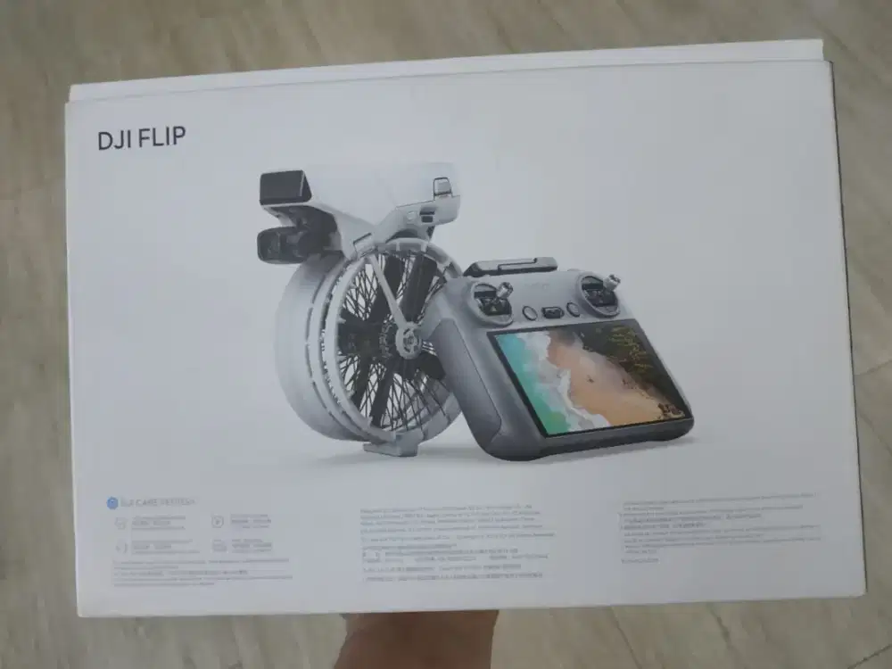 Dji flip more combo, controller RC2 pakai layar ,batre 3