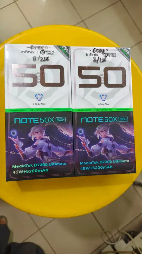INFINIX NOTE 50X 5G+ 8/256 BARU