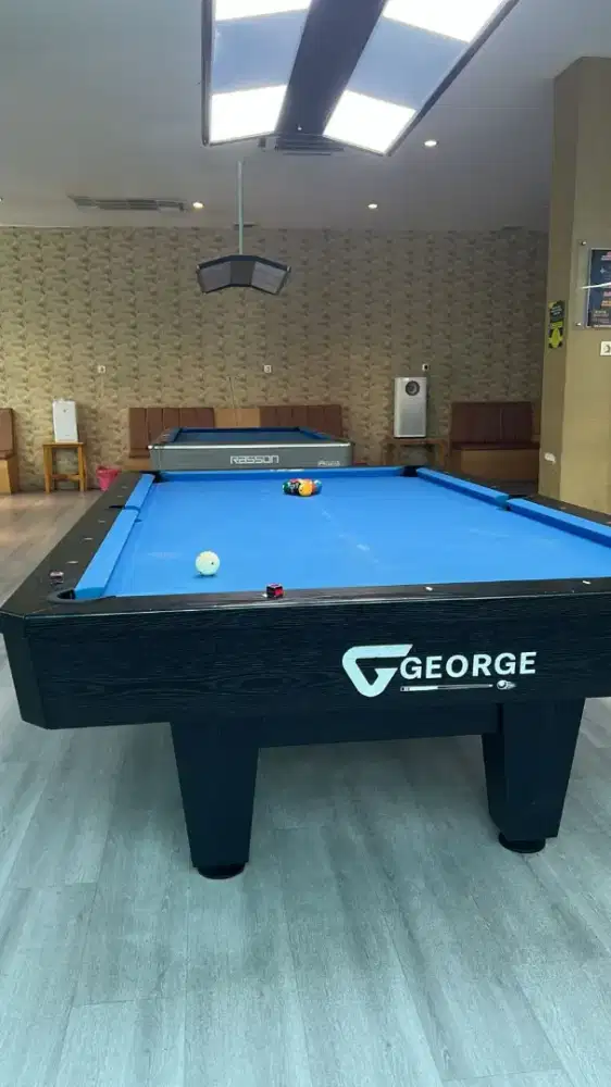 Meja Billiard import 9 feet GEORGE Pool Table Model Diamond table