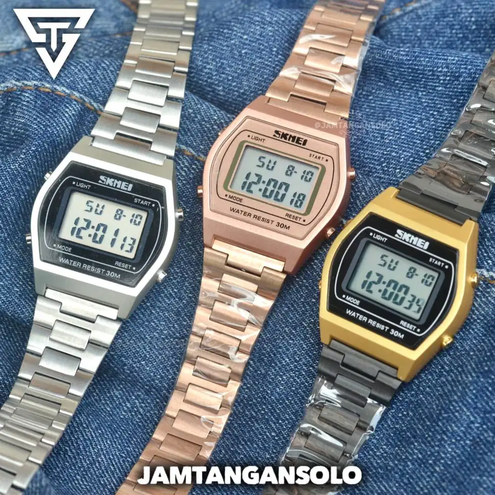 BARU DAN GARANSI JAM TANGAN WANITA SKMEI CANDY ORIGINAL STAINLESS