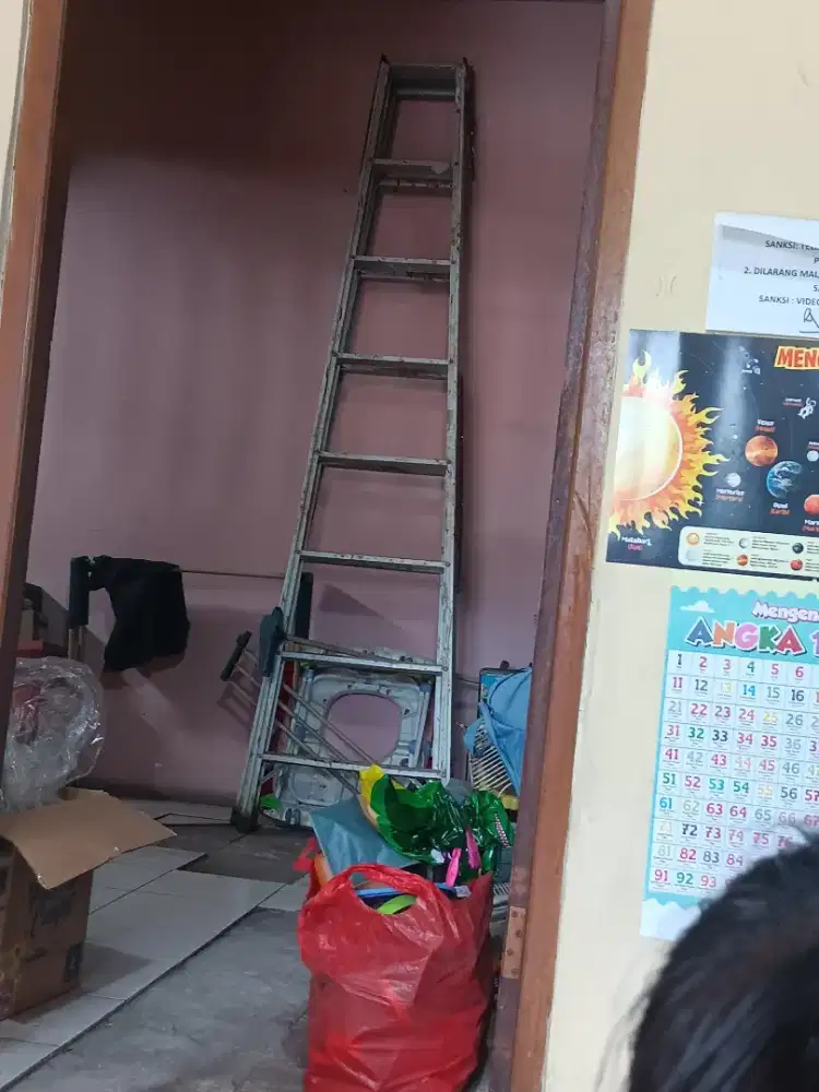 Jual Tangga Lipat Aluminium 3M