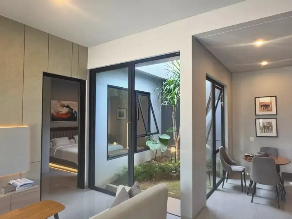 Rumah Baru Mewah Minimalis dalam Perumahan Siap Huni Full Furnished dekat RingRoad Jombor