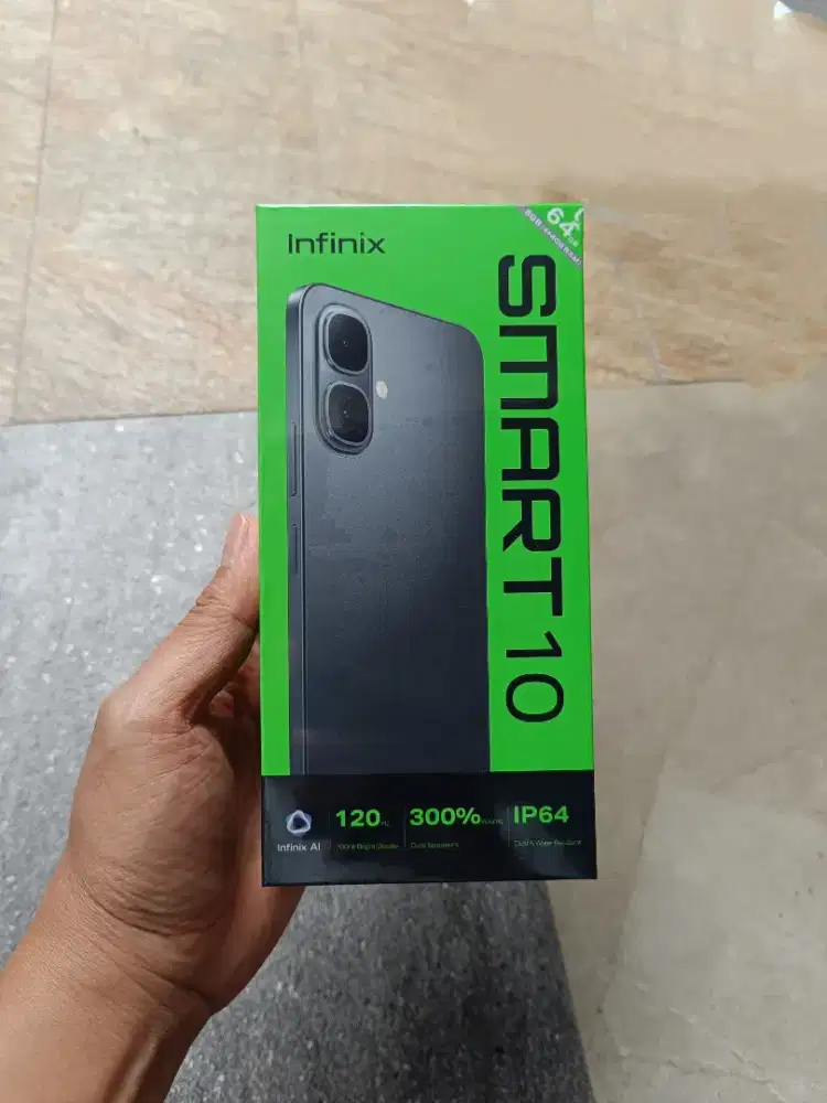 Infinix Smart 10 Ram 4+4/64 New Garansi Resmi
