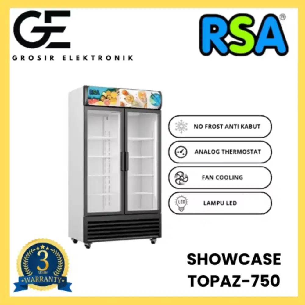 showcase RSA 2 pintu