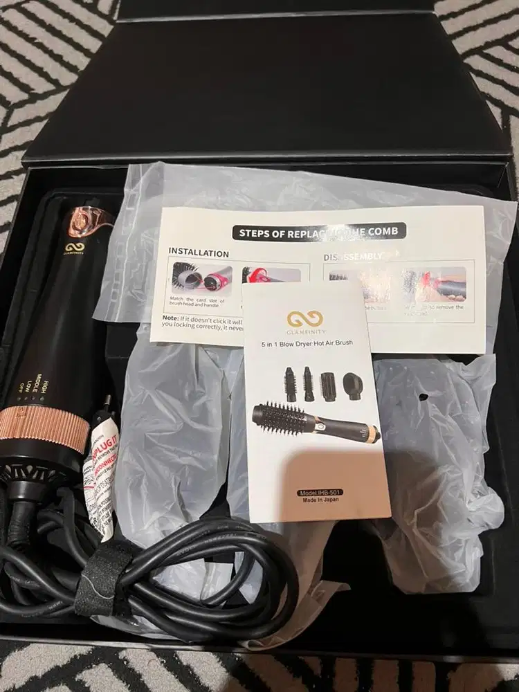 PL Glamfinity blowdryer 5in1